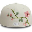 bone-plano-bege-justo-59fifty-floral-da-new-york-yankees-mlb-da-new-era