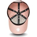 bone-curvo-rosa-ajustavel-para-mulheres-9forty-colour-essential-da-new-york-yankees-mlb-da-new-era