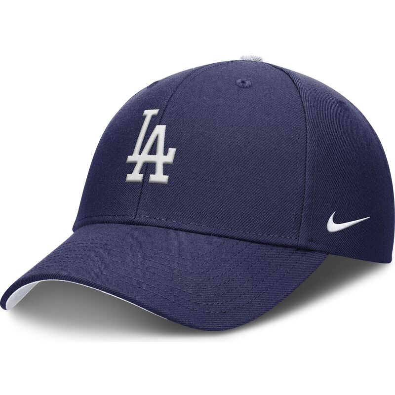 bone-curvo-azul-ajustavel-para-crianca-dri-fit-club-structured-da-los-angeles-dodgers-mlb-da-nike