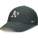 bone-curvo-verde-ajustavel-para-crianca-dri-fit-club-structured-da-oakland-athletics-mlb-da-nike