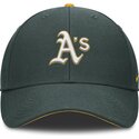 bone-curvo-verde-ajustavel-para-crianca-dri-fit-club-structured-da-oakland-athletics-mlb-da-nike