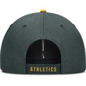 bone-curvo-verde-ajustavel-para-crianca-dri-fit-club-structured-da-oakland-athletics-mlb-da-nike