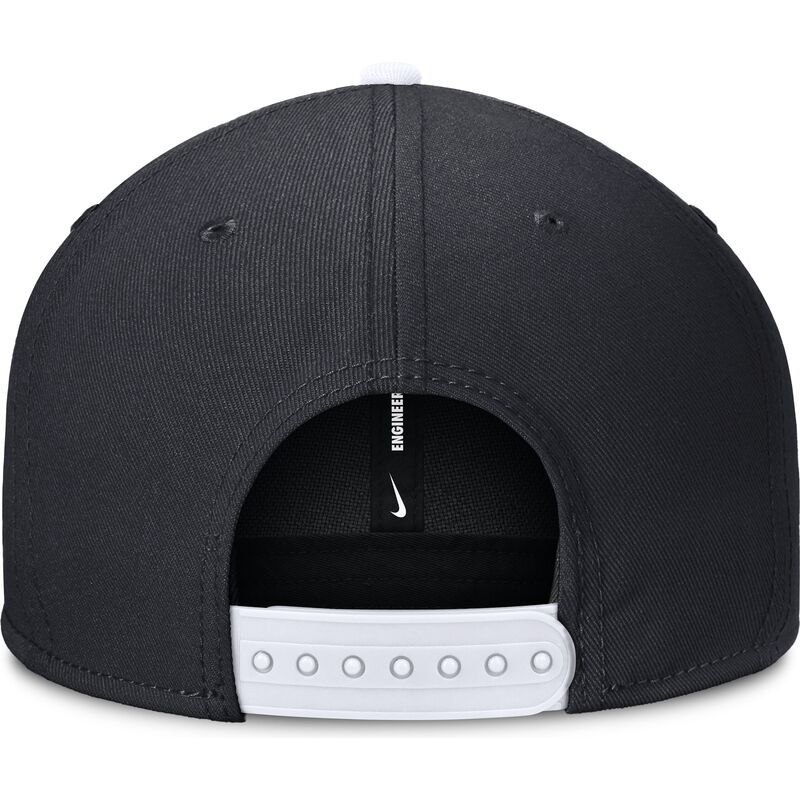 bone-plano-azul-marinho-e-branco-snapback-para-crianca-dri-fit-pro-structured-square-bill-da-new-york-yankees-mlb-da-nike
