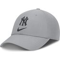bone-curvo-cinza-ajustavel-primetime-club-structured-uv-poly-ripstop-da-new-york-yankees-mlb-da-nike