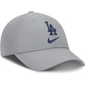 bone-curvo-cinza-ajustavel-primetime-club-structured-uv-poly-ripstop-da-los-angeles-dodgers-mlb-da-nike