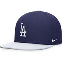 bone-plano-azul-e-branco-snapback-para-crianca-dri-fit-pro-structured-square-bill-da-los-angeles-dodgers-mlb-da-nike