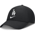 bone-curvo-preto-ajustavel-primetime-club-structured-uv-poly-ripstop-da-los-angeles-dodgers-mlb-da-nike