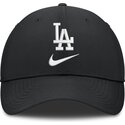 bone-curvo-preto-ajustavel-primetime-club-structured-uv-poly-ripstop-da-los-angeles-dodgers-mlb-da-nike