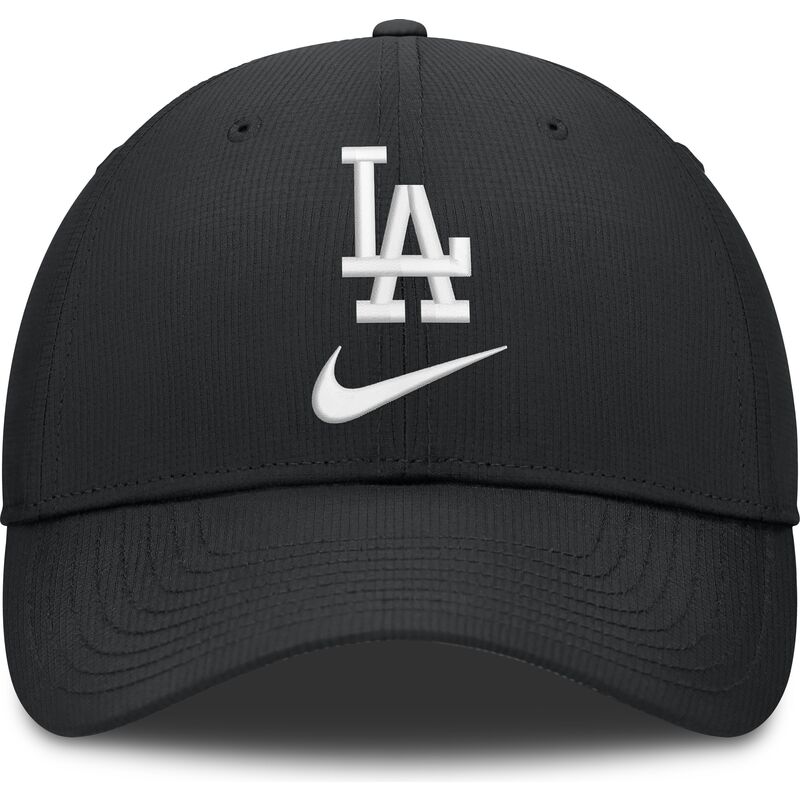 bone-curvo-preto-ajustavel-primetime-club-structured-uv-poly-ripstop-da-los-angeles-dodgers-mlb-da-nike
