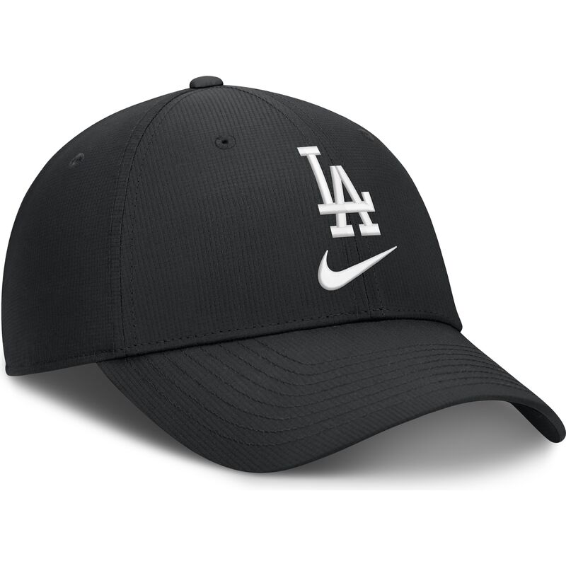 bone-curvo-preto-ajustavel-primetime-club-structured-uv-poly-ripstop-da-los-angeles-dodgers-mlb-da-nike