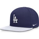 bone-plano-azul-e-branco-snapback-nike-dri-fit-pro-structured-square-bill-da-los-angeles-dodgers-mlb-da-nike