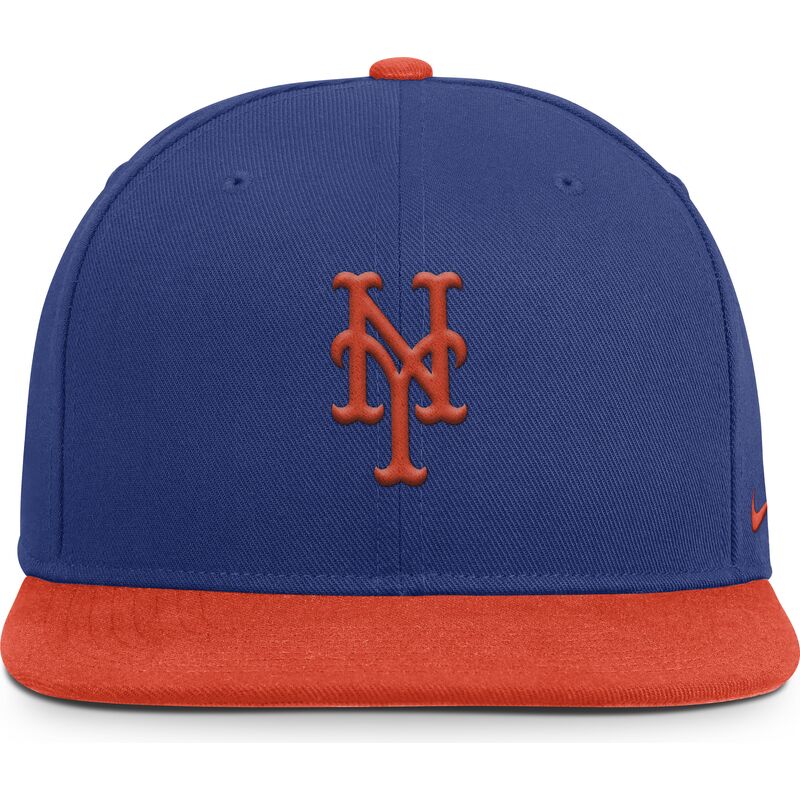 bone-plano-azul-e-laranja-multicolor-snapback-dri-fit-pro-structured-square-bill-da-new-york-mets-mlb-da-nike