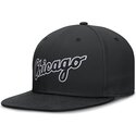 bone-plano-preto-justo-dri-fit-true-structured-round-bill-da-chicago-white-sox-mlb-da-nike
