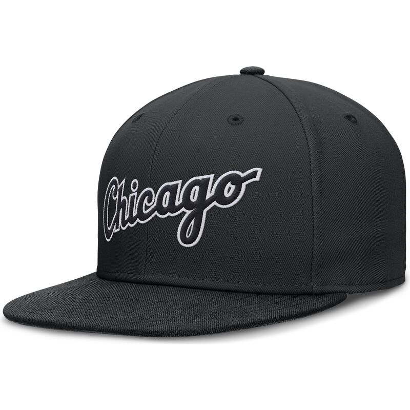 bone-plano-preto-justo-dri-fit-true-structured-round-bill-da-chicago-white-sox-mlb-da-nike