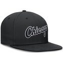 bone-plano-preto-justo-dri-fit-true-structured-round-bill-da-chicago-white-sox-mlb-da-nike