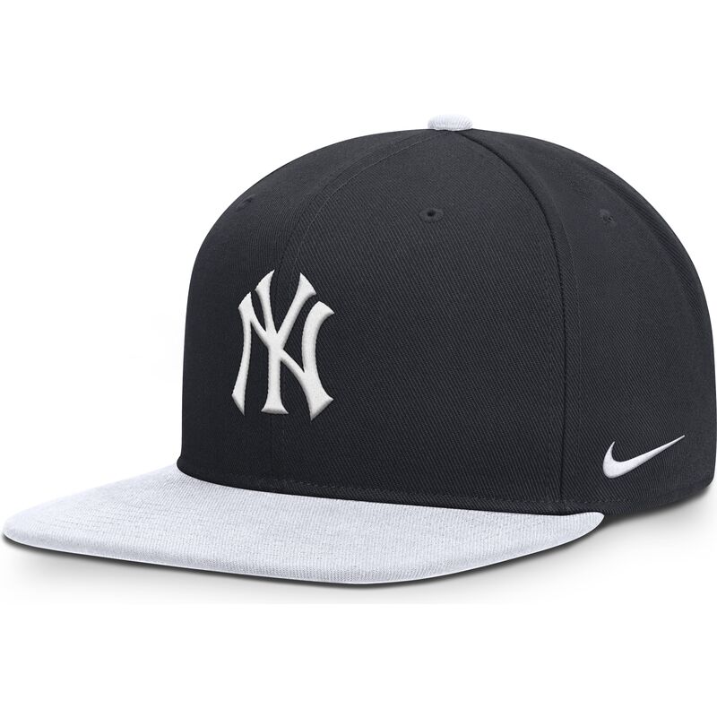 bone-plano-azul-marinho-e-branco-snapback-dri-fit-pro-structured-square-bill-da-new-york-yankees-mlb-da-nike bone-plano-azul-marinho-e-branco-snapback-dri-fit-pro-structured-square-bill-da-new-york-yankees-mlb-da-nike