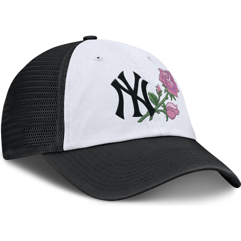 bone-trucker-preto-e-branco-ajustavel-mothers-day-club-unstructured-da-new-york-yankees-mlb-da-nike bone-trucker-preto-e-branco-ajustavel-mothers-day-club-unstructured-da-new-york-yankees-mlb-da-nike