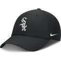 bone-curvo-preto-ajustavel-club-structured-uv-poly-ripstop-da-chicago-white-sox-mlb-da-nike