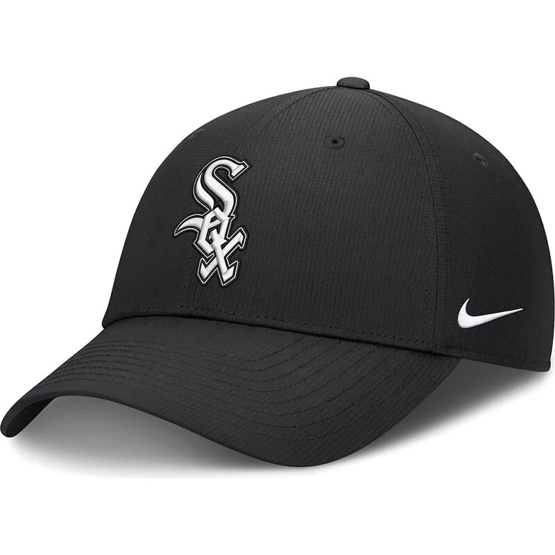 bone-curvo-preto-ajustavel-club-structured-uv-poly-ripstop-da-chicago-white-sox-mlb-da-nike