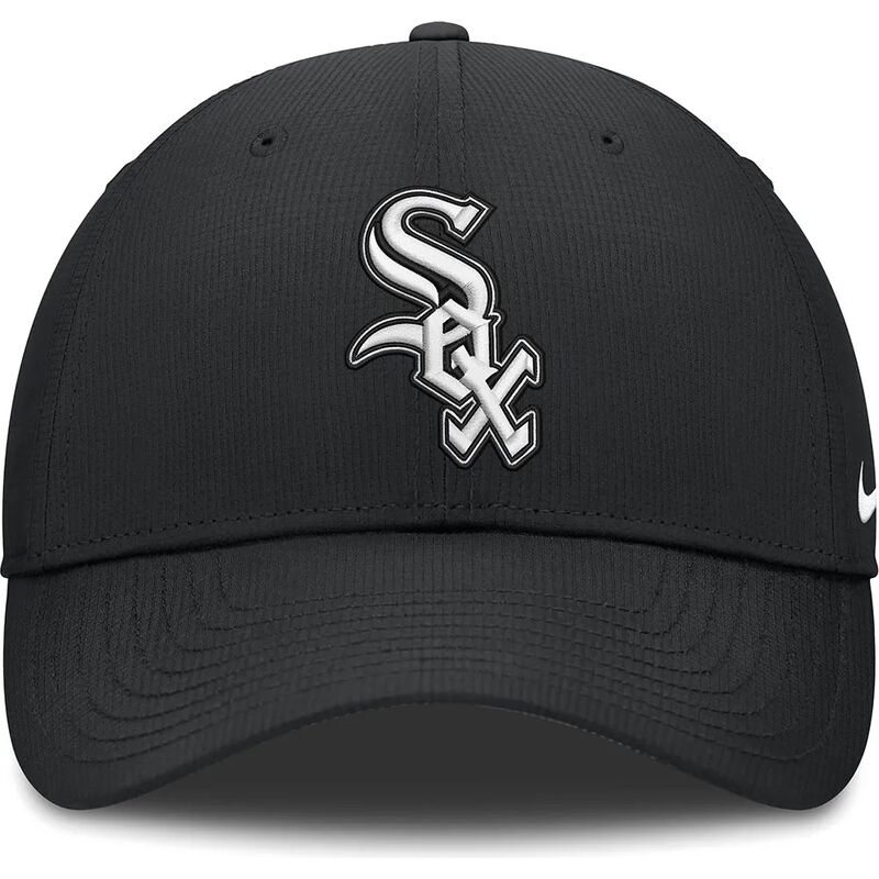 bone-curvo-preto-ajustavel-club-structured-uv-poly-ripstop-da-chicago-white-sox-mlb-da-nike