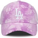 bone-curvo-violeta-ajustavel-mothers-day-club-unstructured-organic-cotton-da-los-angeles-dodgers-mlb-da-nike