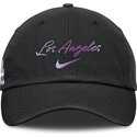 bone-curvo-preto-ajustavel-mothers-day-club-unstructured-organic-cotton-da-los-angeles-dodgers-mlb-da-nike
