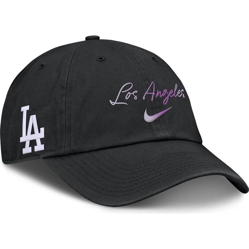 bone-curvo-preto-ajustavel-mothers-day-club-unstructured-organic-cotton-da-los-angeles-dodgers-mlb-da-nike