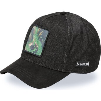 Boné curvo preto snapback Shenron DBS7 SHE Dragon Ball da Capslab