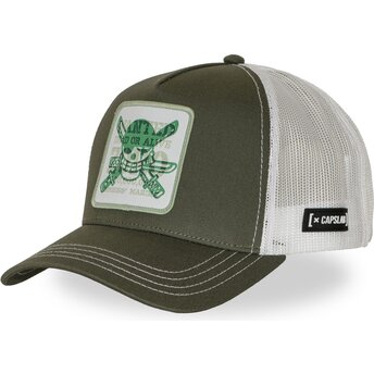 Boné trucker verde Roronoa Zoro OP7 DOA2B One Piece da Capslab