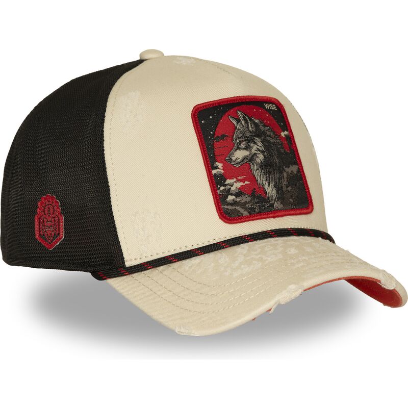 bone-trucker-bege-e-preto-lobo-wise-bea3-wisb-beasts-da-capslab