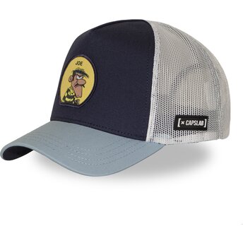 Boné trucker azul marinho Joe Dalton LCK3 JOEB Lucky Luke da Capslab