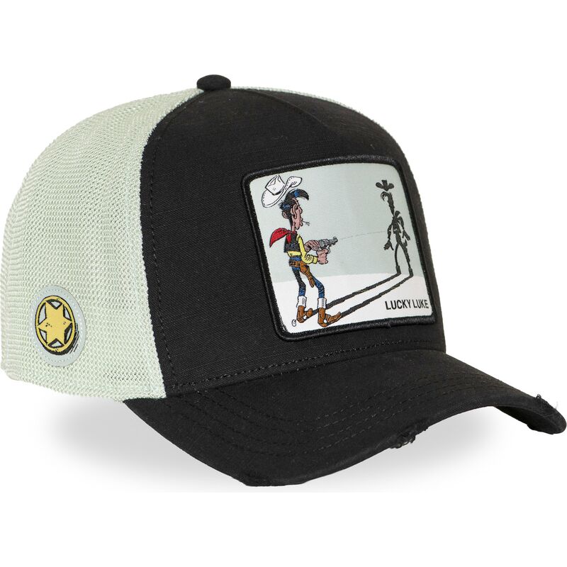 bone-trucker-preto-e-branco-lucky-luke-lck3-flub-da-capslab bone-trucker-preto-e-branco-lucky-luke-lck3-flub-da-capslab