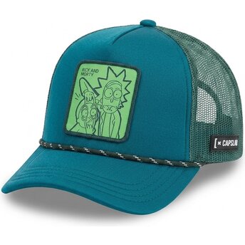 Boné trucker verde Rick e Morty REM7 CTFOAMDB da Capslab