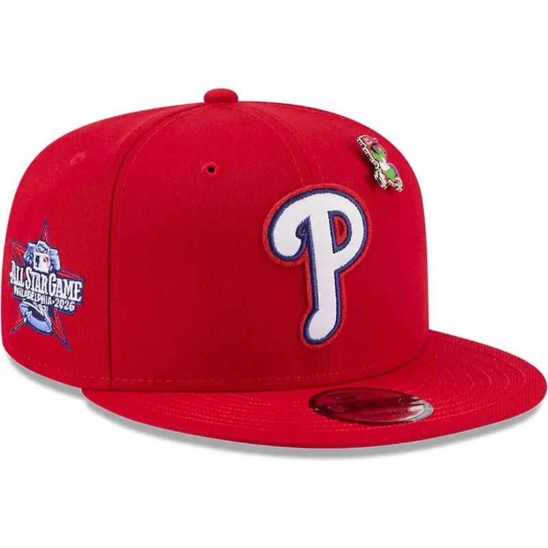 bone-plano-vermelho-snapback-9fifty-all-star-game-fan-pack-da-philadelphia-phillies-mlb-da-new-era bone-plano-vermelho-snapback-9fifty-all-star-game-fan-pack-da-philadelphia-phillies-mlb-da-new-era