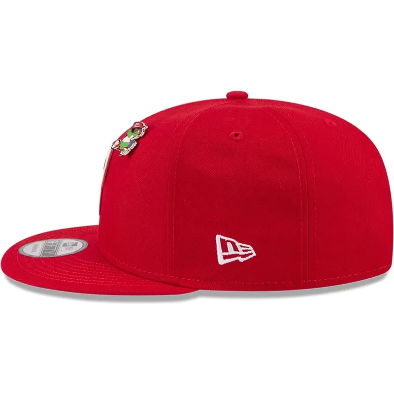 bone-plano-vermelho-snapback-9fifty-all-star-game-fan-pack-da-philadelphia-phillies-mlb-da-new-era bone-plano-vermelho-snapback-9fifty-all-star-game-fan-pack-da-philadelphia-phillies-mlb-da-new-era