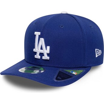 Boné curvo azul snapback 9SEVENTY Stretch Snap Player Replica da Los Angeles Dodgers MLB da New Era