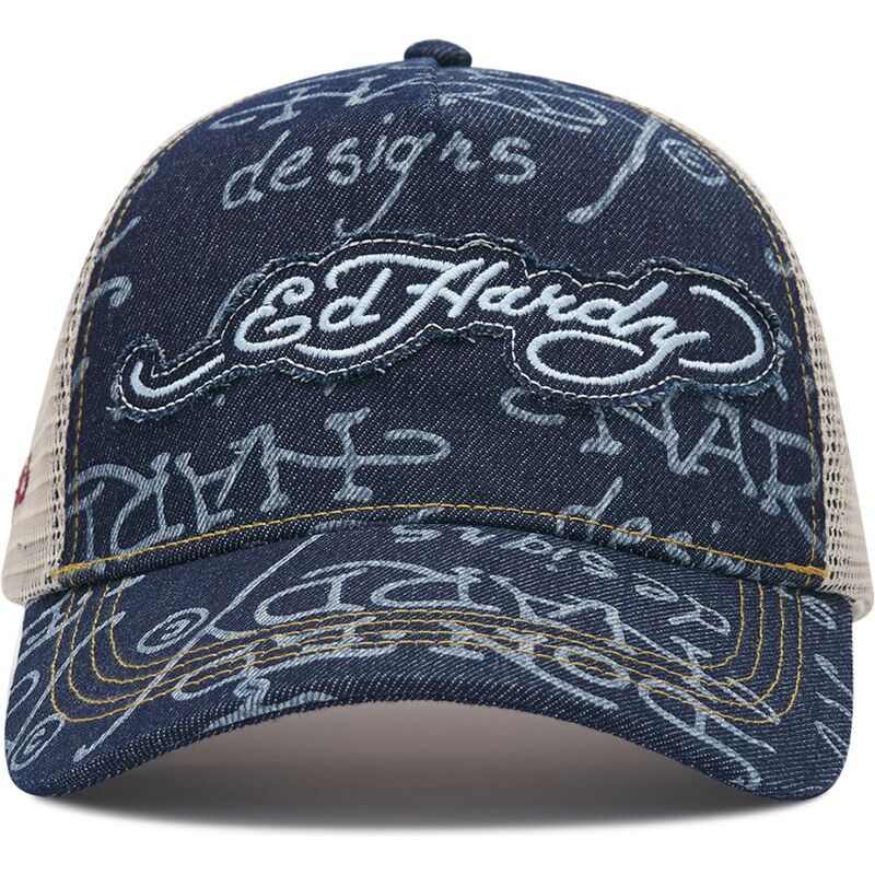 bone-trucker-azul-marinho-e-bege-don-denim-da-ed-hardy bone-trucker-azul-marinho-e-bege-don-denim-da-ed-hardy