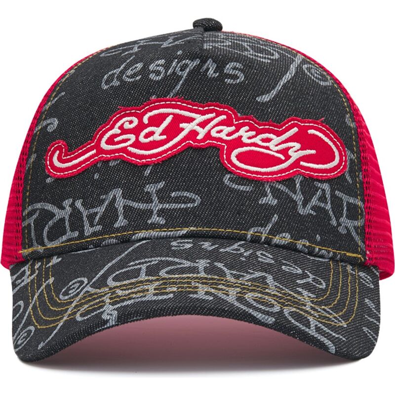 bone-trucker-preto-e-vermelho-don-denim-da-ed-hardy bone-trucker-preto-e-vermelho-don-denim-da-ed-hardy