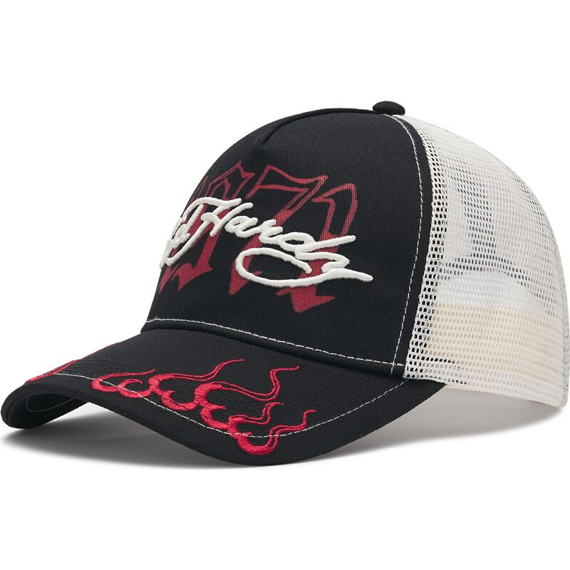 bone-trucker-preto-bege-e-vermelho-1971-da-ed-hardy