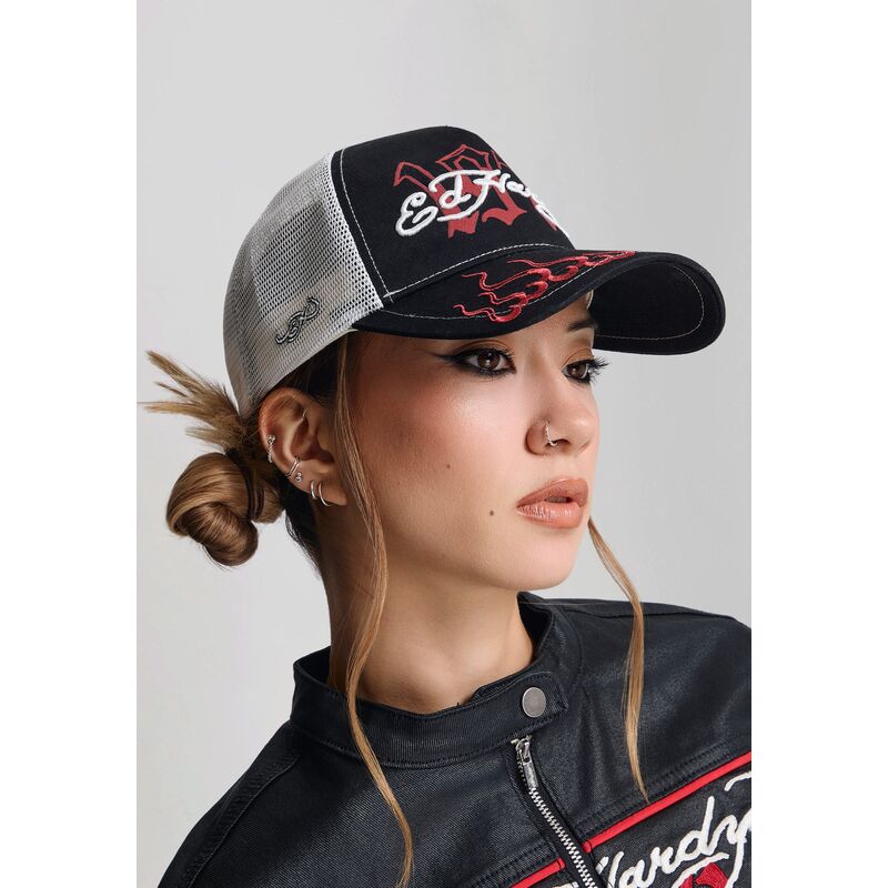 bone-trucker-preto-bege-e-vermelho-1971-da-ed-hardy