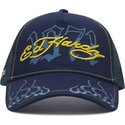 bone-trucker-azul-marinho-e-amarelo-1971-da-ed-hardy