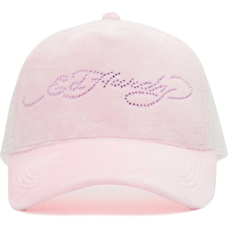 bone-trucker-rosa-e-branco-diamante-velour-da-ed-hardy