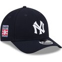 bone-curvo-azul-marinho-snapback-9forty-m-crown-hall-of-fame-da-new-york-yankees-mlb-da-new-era