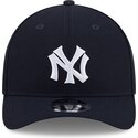 bone-curvo-azul-marinho-snapback-9forty-m-crown-hall-of-fame-da-new-york-yankees-mlb-da-new-era