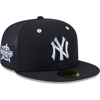 Boné trucker plano azul marinho justo 59FIFTY All Star Game Workout da New York Yankees MLB da New Era