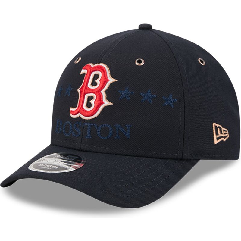 bone-curvo-azul-marinho-snapback-9forty-m-crown-all-star-game-da-boston-red-sox-mlb-da-new-era