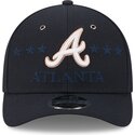bone-curvo-azul-marinho-snapback-9forty-m-crown-all-star-game-da-atlanta-braves-mlb-da-new-era