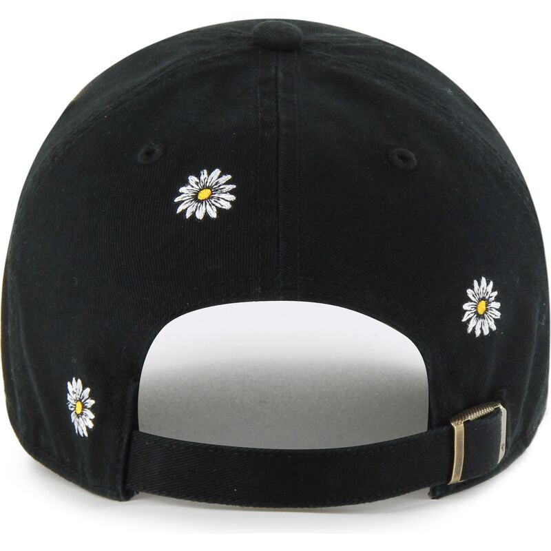 bone-curvo-preto-ajustavel-para-crianca-clean-up-scatter-da-new-york-yankees-mlb-da-47-brand