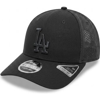 Boné trucker cinza 9SEVENTY Stretch Snap Color Pack da Los Angeles Dodgers MLB da New Era