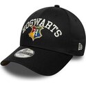 bone-curvo-preto-snapback-para-crianca-9forty-wordmark-da-hogwarts-harry-potter-da-new-era
